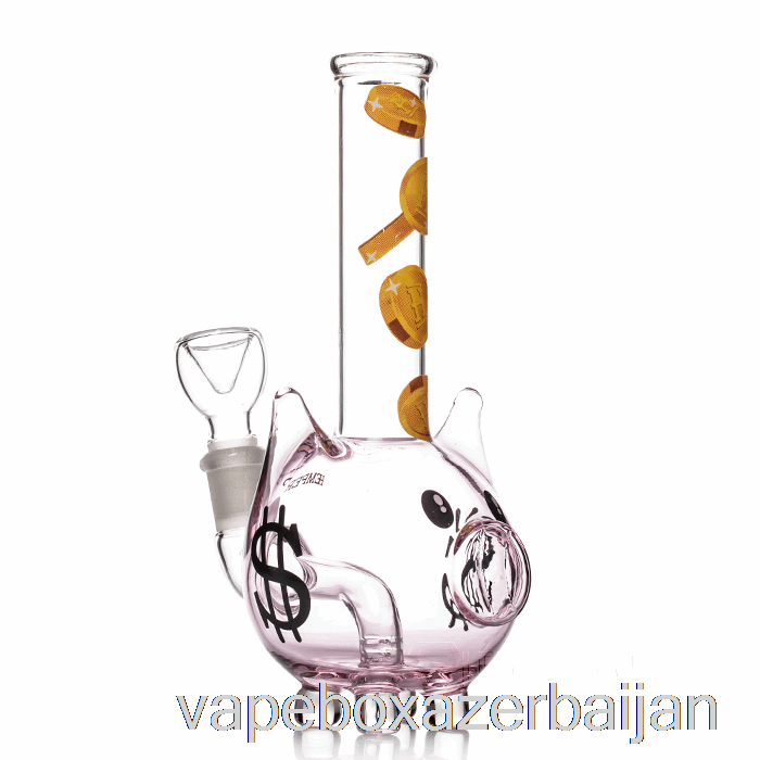 Vape Azerbaijan HEMPER Piggy Bank Bong Pink